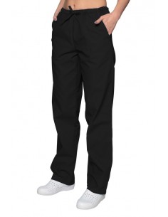 Spodnie chirurgiczne damskie  bawełniane czarne