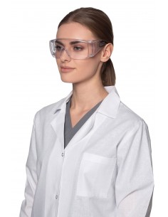 Okulary ochronne chemiczne damskie