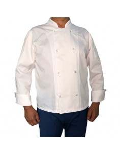 Bluza kucharska biała / rękaw długi / na napy ADW211