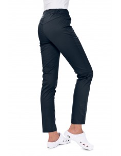 Spodnie medyczne damskie 6 KOLORÓW elastyczne ze zwężanymi nogawkami