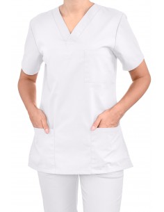 Bluza chirurgiczna damska  biała