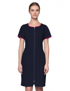 Sukienka kosmetyczna damska granatowa