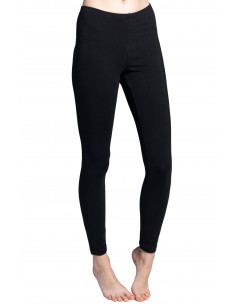 Legginsy damskie kosmetyczne czarne Long Fit Promostars