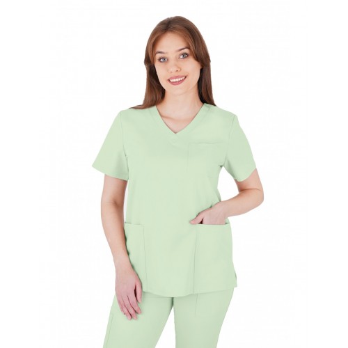 Bluza medyczna damska matcha