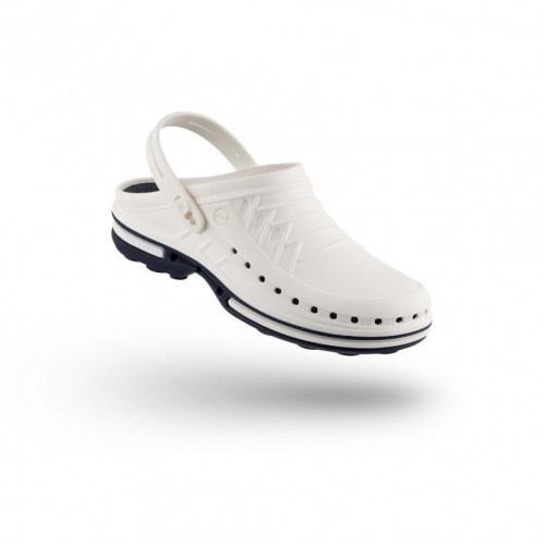 obuwie operacyjne WOCK Clog 13 blue White + pasek