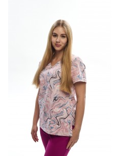 Bluza medyczna damska  dzianina 100% bawełna