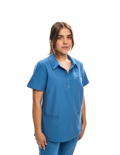 Bluza chirurgiczna niebieska wiskoza