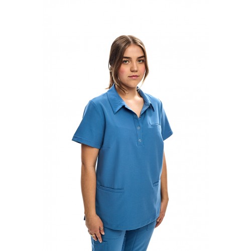 Bluza chirurgiczna niebieska wiskoza