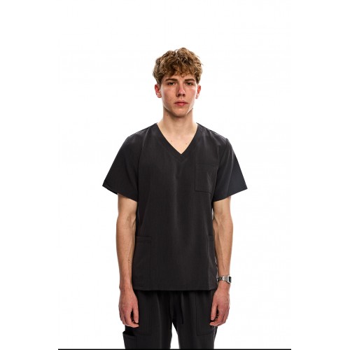 Bluza  chirurgiczna męska  szara  wiskoza