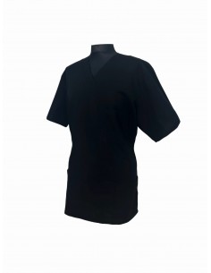 Bluza chirurgiczna damska bawełniana czarna