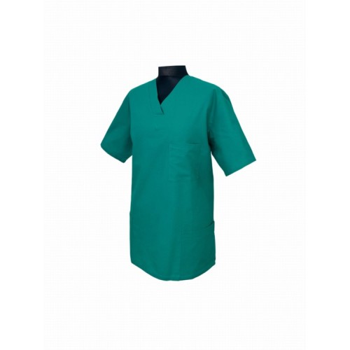 Bluza chirurgiczna męska  bawełniana zielona operacyjna 100% bawełna