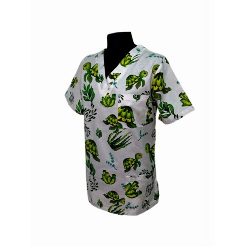 Bluza chirurgiczna żółwie