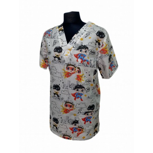 Bluza chirurgiczna bawełna hero men
