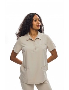 Bluza chirurgiczna beżowa wiskoza