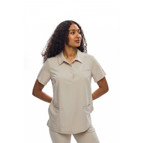 Bluza chirurgiczna beżowa wiskoza