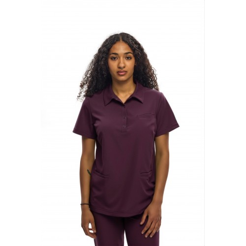 Bluza chirurgiczna kolor sangria wiskoza