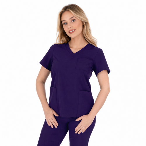 Bluza medyczna damska atramentowa