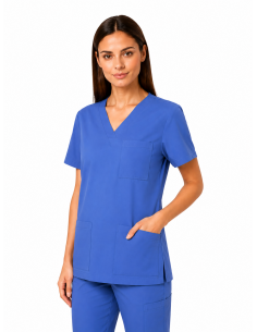 Bluza  chirurgiczna damska bawełna chaber