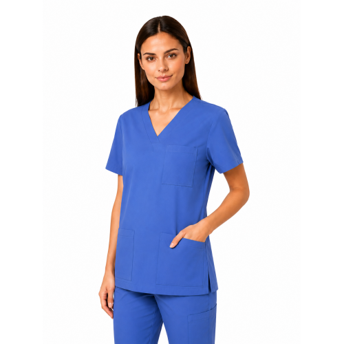 Bluza  chirurgiczna damska bawełna chaber